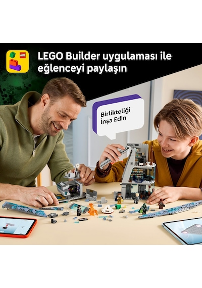 LEGO® ǀ Marvel Avengers: Doomsday Yeni Avengers Kulesi 76352 - 12 Yaş Üzeri için 6 Minifigür İçeren Oyuncak Yapım Seti (954 Parça)
