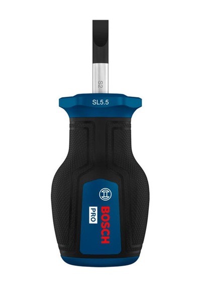 Bosch Pro 5.5x25 Mm Topaç Düz Tornavida Sl 1600a039tm