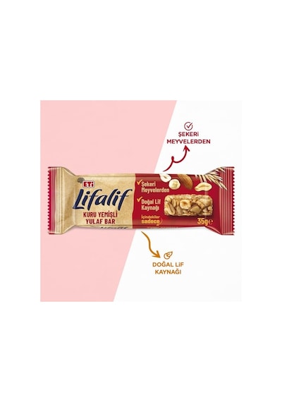 Eti Lifalif Kuruyemişli Yulaf Bar 35 G X 16 Adet