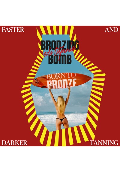 Glow Bomb Glitter Bronzing Bomb Işıltılı Bronzlaştırıcı Güneş Yağ Işıltılı 200 Ml