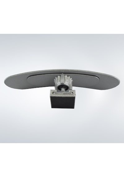 Ova-4 Dik-Eğik Kollu Universal Iç Dikiz Aynası 20X5 Cm Gri