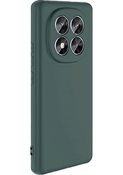 Newface Xiaomi Redmi Note 14 Pro 5g Kılıf Nano İçi Kadife Silikon - Koyu Yeşil Koyu Yeşil