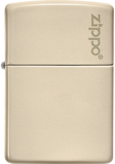 Zippo 49453Zl Flat Sand Logo Çakmak - 49453ZL-087047