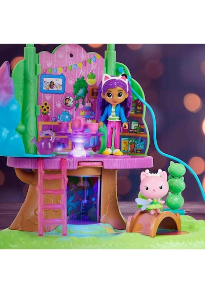 Gabby's Dollhouse Kitty Fairy Nin Ağaç Evi
