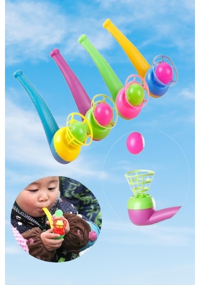 Pinyata İçi Oyuncak Saksafon Üflemeli Top 5li Paket Set Doğum Günü Hediyelik Eğlenceli Oyuncak Diğer