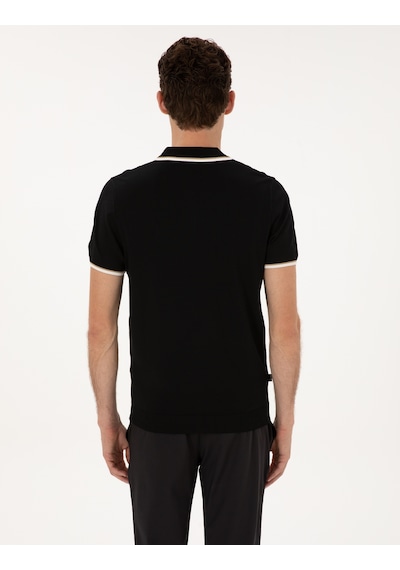 Pierre Cardin Erkek Siyah Kazak /triko 50315745-vr046 Siyah