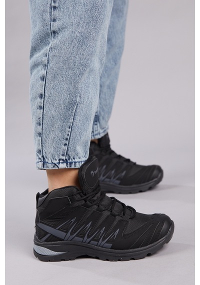 Tonny Black Unisex Siyah Trekkıng Bot Tb601 Siyah