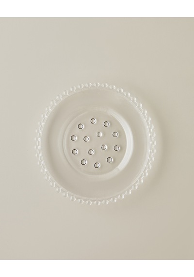English Home Bubbles Cam Pasta Tabağı 19 Cm Şeffaf Şeffaf