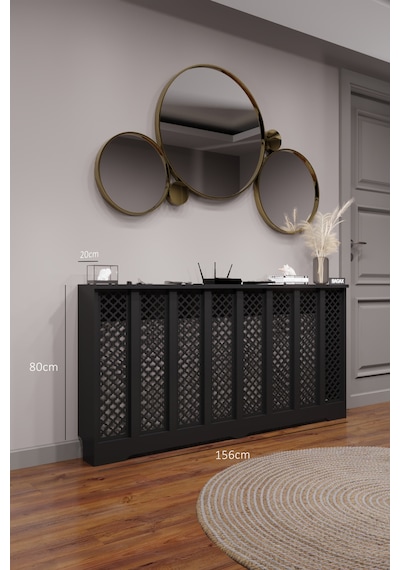 Petek Kaplama Modern Radyatör Kapatma Ünitesi Ön Panel Mdf Tasarım İç Ölçü 156 Cm Dış Ölçü 160 Cm Petek 156 Siyah D3 Petek Kaplama Modern Radyatör Kapatma Ünitesi Ön Panel Mdf Tasarım İç Ölçü 156 Cm Dış Ölçü 160 Cm Petek 156 Siyah D3