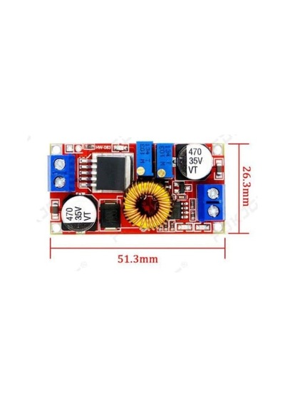 Xl4015 Akım Voltaj Ayarlı Dc-dc Voltaj Düşürücü 5a Lipo Şarj Çok Renkli