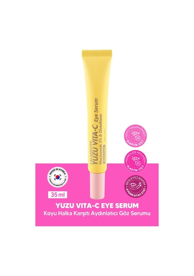 Lalarecipe Glutatyon ve %5 Niacinamide Koyu Halka Karşıtı Göz Çevresi Serumu LALA RECIPE Yuzu Vita C Eye Serum