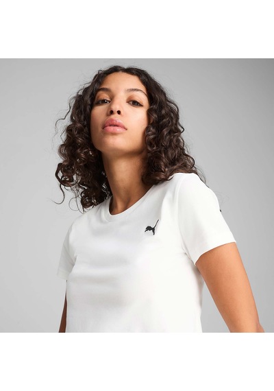 Puma Essentials Kadın Beyaz Tişört 629745-02 Beyaz