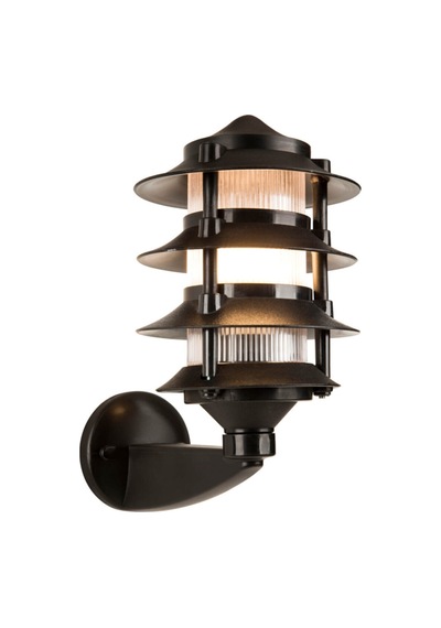 Dış Mekan Aplik Petekli Siyah Siyah