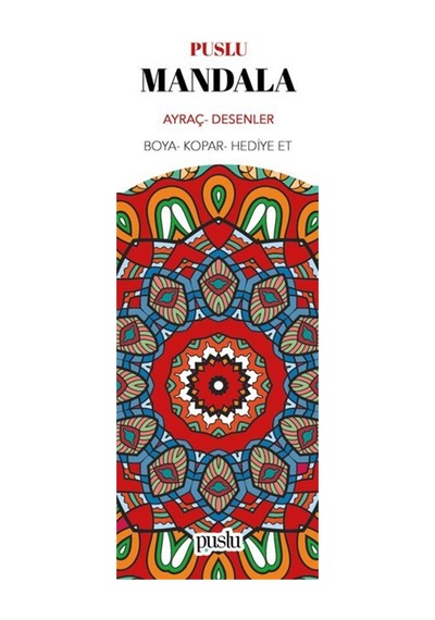 Mandala Ayraç/desenler Boya-kopar-hediye Et