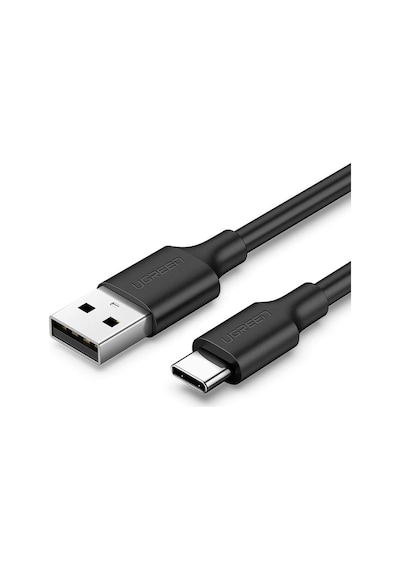 2.0 A Usb-a & Usb-c & Şarj Ve Data Kablosu, 50 Santimetre, Siyah, 60115