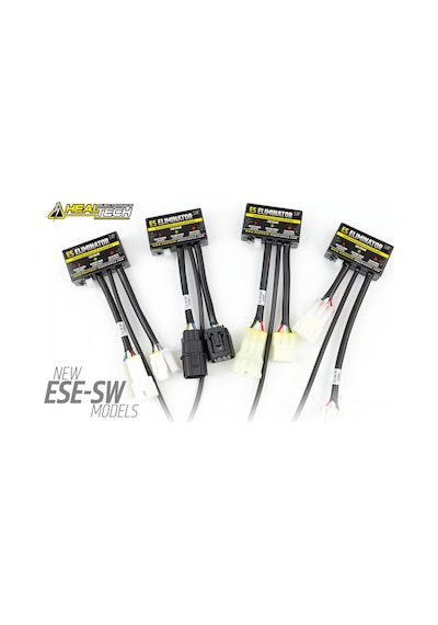 Healtech Ese-sw-bm1 Bmw R 1250 Rt Uyumlu Değiştirilebilir Egzoz Servo Modülü Siyah