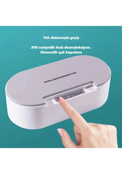 Dailytech Akıllı Uv Dezenfeksiyon Kutusu Telefon Aksesuar Maske Takı Sterilizasyon Cihazı