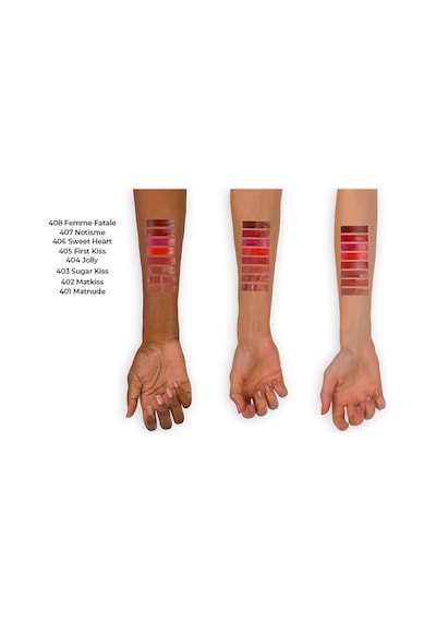 Note Cosmetique Mattemoist Lipgloss Yarı Mat Saten Bitişli Likit Ruj 406 Sweet Heart - Pembe