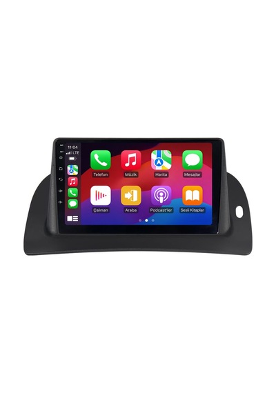 Renault Kangoo Android Multimedya 2009-2021 Carplay Android Auto Navigasyon Kameralı 4gb Ram 32gb 9"