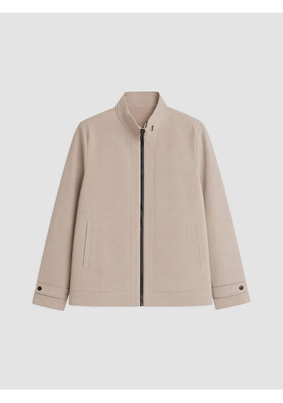 Lcwaıkıkı Classic Bej Regular Fit Dik Yaka Erkek Ceket