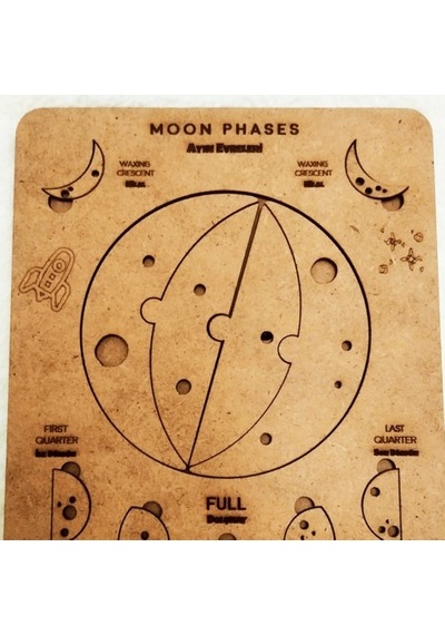 Moon Beavers Ayın Evreleri Ahşap Eğitici Oyun