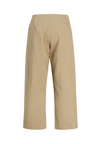 Jack & Jones Kadin Pileli Barrel Fit Kesim Pantolo - Maddy - 12282465 Cornstalk
