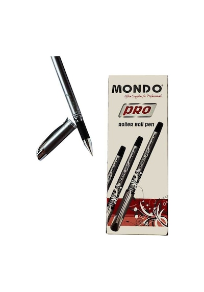 Mondo Roller Kalem 1.0 Mm Pro Siyah Diğer