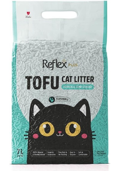 Reflex Plus Tofu Sabun Kokulu Kedi Kumu 7 Lt