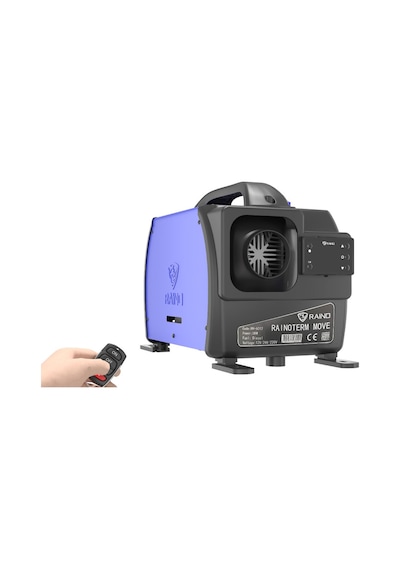 Raıno Thermon 12-24-220 Volt 5Kw Seyyar Araç Isıtıcısı ( Çanta Webasto )