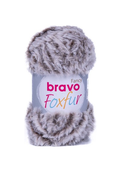 Bravo Foxfur Renk:79 Açık Kahve 100 Gram 50mt Peluş İp