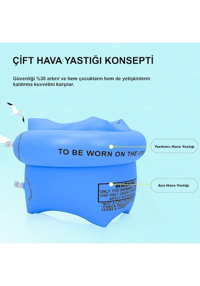 Yürüyen Kolluk - Kalınlaştırılmış Pvc Yüzme Kolluk, Roll Up Çok Renkli