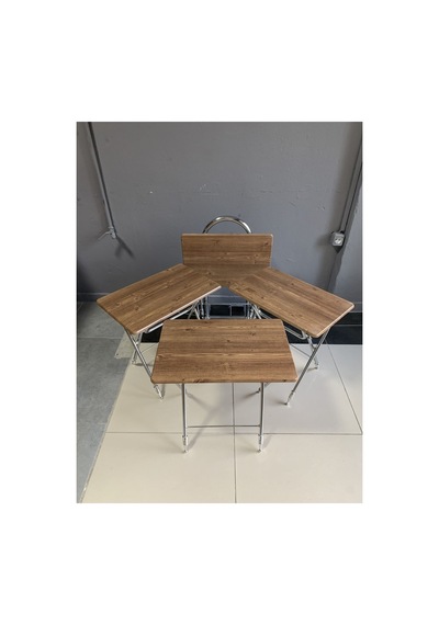 Çanta Sehpa, Sehpa, Zigon, Çanta Sehpa, 4lü Sehpa, Mdf Sehpa Ceviz