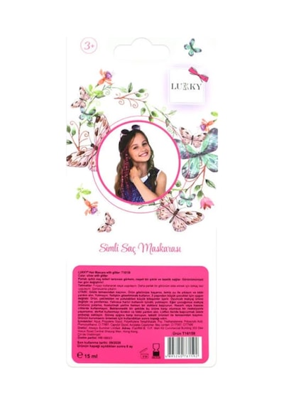 Lukky Saç Maskarası Neon Pembe