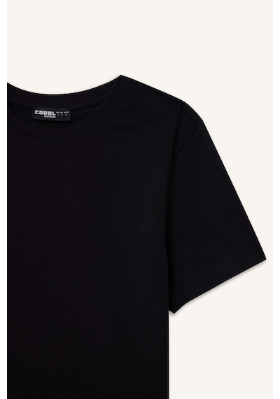 DeFacto Coool Fitted Bisiklet Yaka Basic Düz Kısa Kollu Tişört Z8790AZ25SMBK81 DeFacto Coool Fitted Bisiklet Yaka Basic Düz Kısa Kollu Tişört Z8790AZ25SMBK81