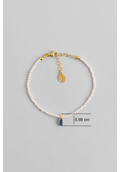 Likya 18 Ayar Sarı Altın Kaplama 18 Cm Gümüş Bileklik Diğer