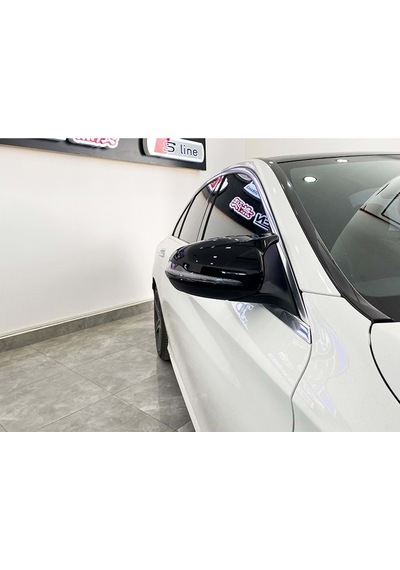 Mercedes W205 C Serisi Batman  Ayna Kapağı Piano Black 2015-2019