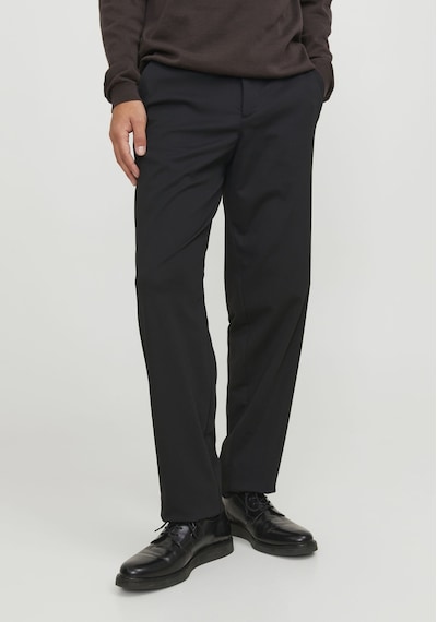 Jack & Jones Erkek Rahat Kesim Chino Pantolon - Karl Pierre 12250818 Black Vizon