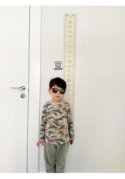 Boy Ölçme Cetveli Ahşap