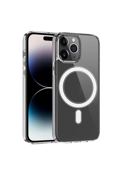 Ally İphone 14 Pro 6.1inç Magsafe Uyumlu Manyetik Sert Silikon Kılıf- 5775