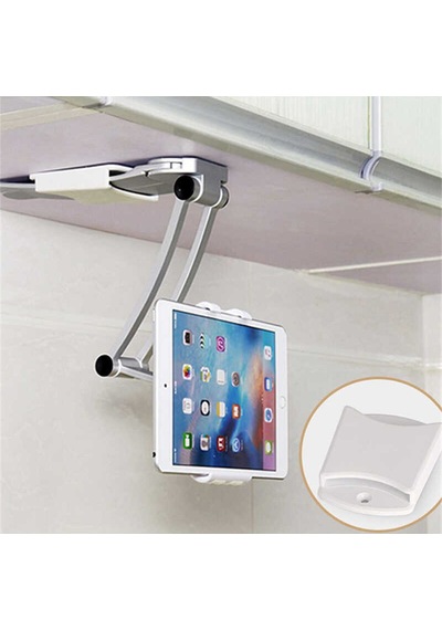 360 Dönebilen Mutfak Ve Sabit Oda Tablet - Telefon Standı