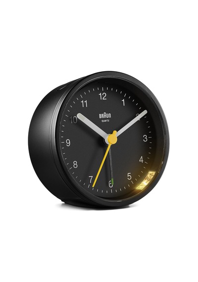 Braun Bc12b Siyah Klasik Analog Alarmlı Masa Saati Brn.bc12b