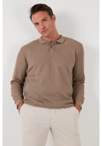 Buratti Erkek Sweat 5905739 Koyu Vizon Koyu Vizon