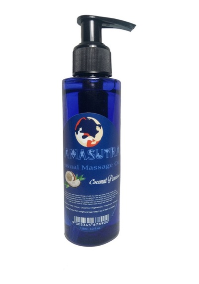 Kamasutra Coconut Big Size Sensual Pleasure Massage Oil - Kamasutra Aromatik Hindiztancevizli Er0tık Masaj Yağı 125 Ml