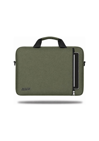 Classone Xyz Serisi Xyz-t27 15.6 Uyumlu Unisex MacBook Laptop Notebook El Ve Omuz Çantası Yeşil