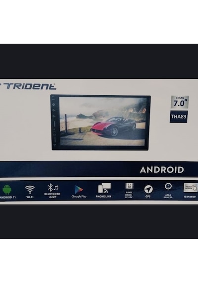 Trıdent Tha83 7" Androıd 11 Double Teyp
