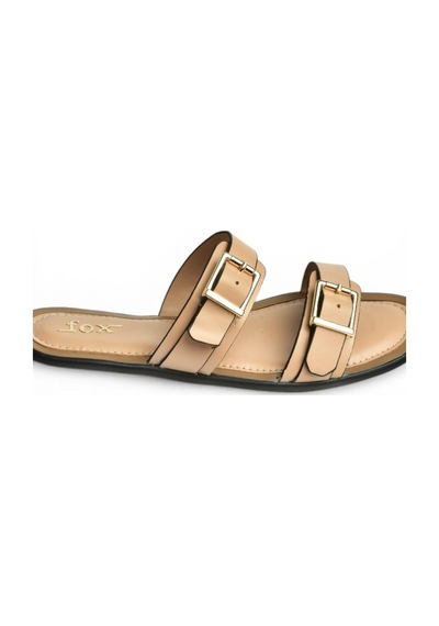 Fox Shoes Y973291109 Ten Toka Detaylı Kadın Terlik