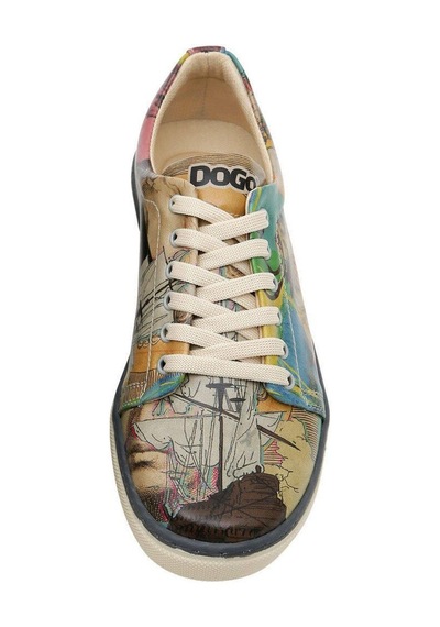 Kadın Vegan Deri Çok Renkli Sneakers - Ancient Tales Tasarım