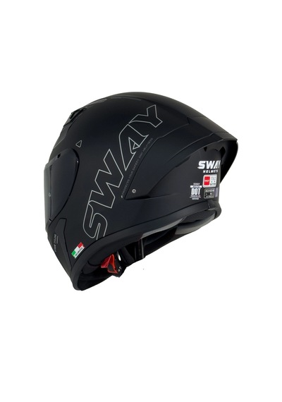 Kask Sway F357 Kask Mat Siyah