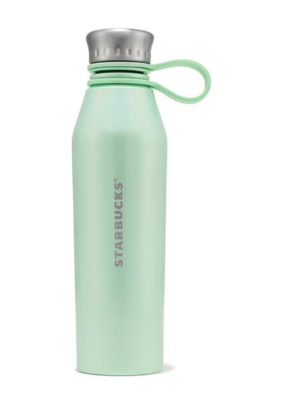Starbucks Çelik Şişe - Parlak Yeşil - 532 Ml Yeşil