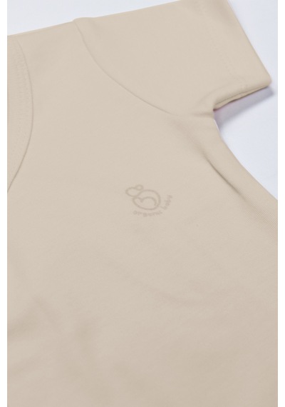 Bistyle Organik Natural Basic Style Kruvaze Yarım Kol Body Bs17101 Bej